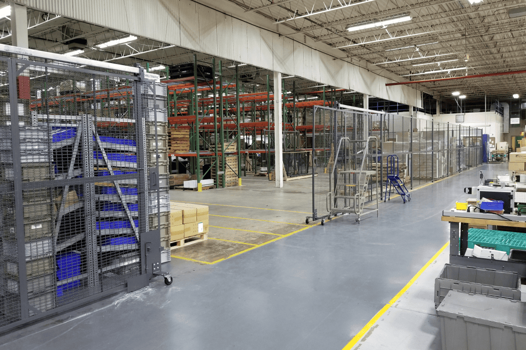 Copy of Wire fencing - dual sliding gate