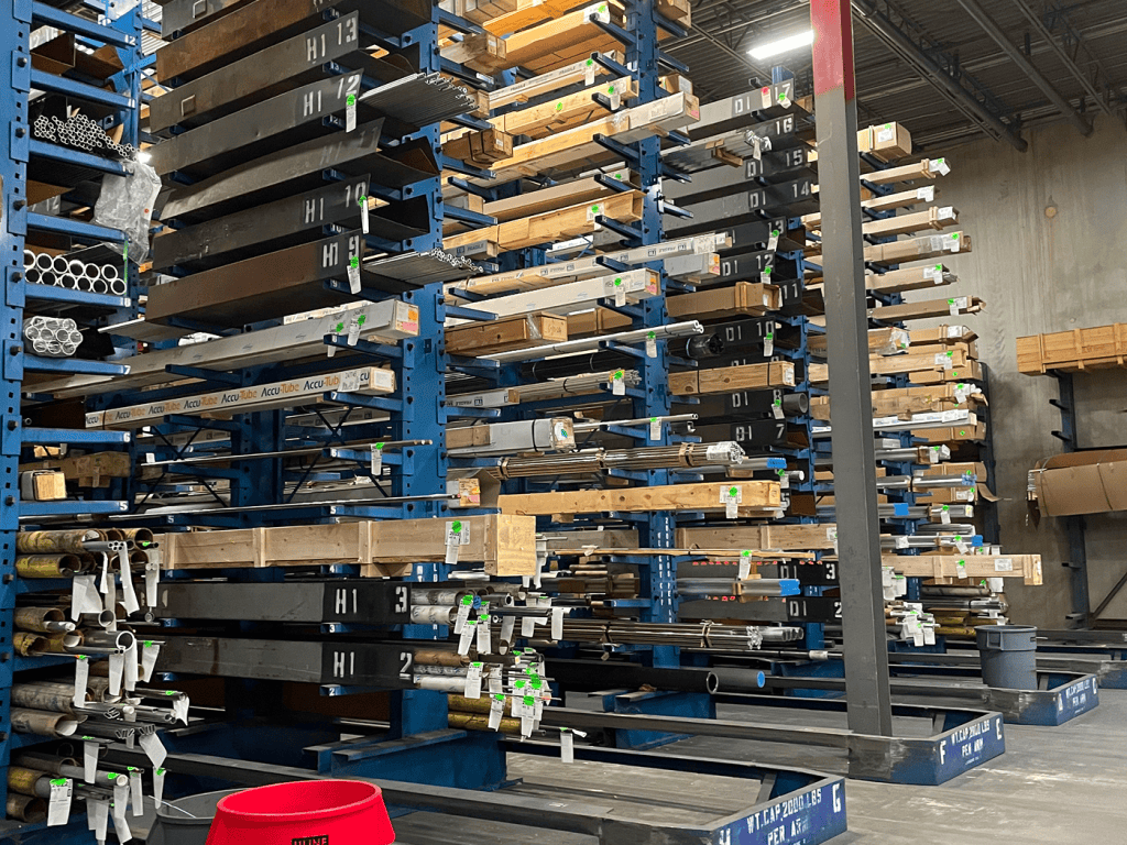 Cantilever with entry guides