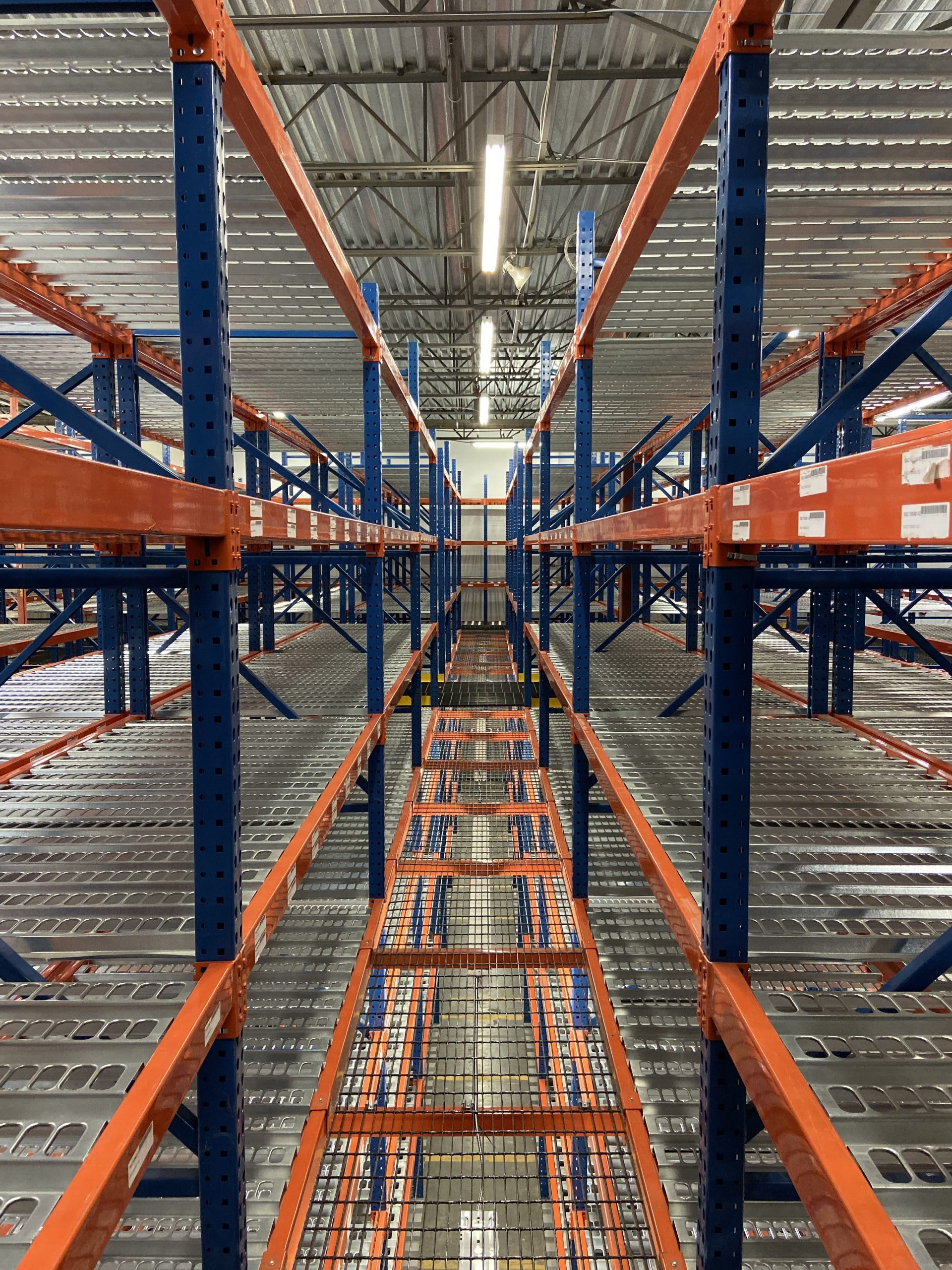 Rack-Supported Mezzanine w/ Special Decking