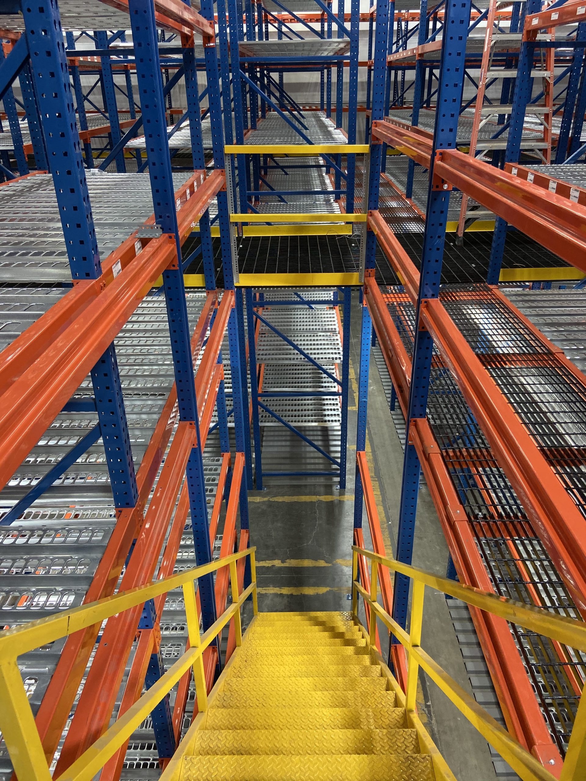 Rack-Supported Mezzanine w/ Special Decking