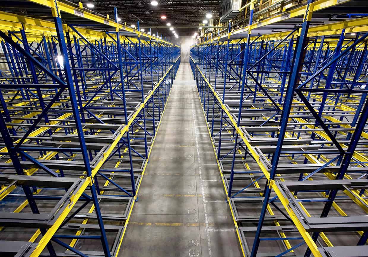 Push-back Pallet Rack