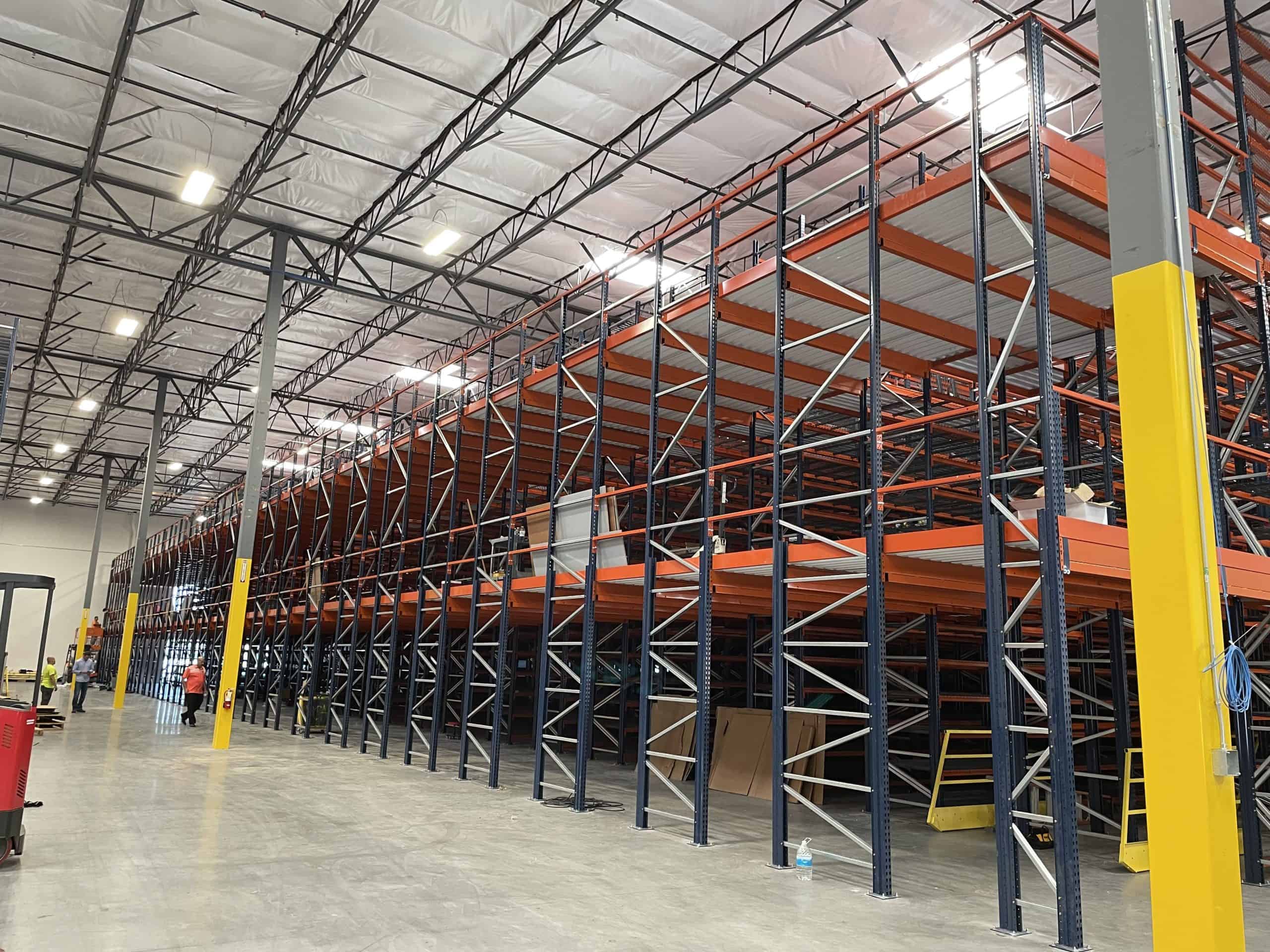 Rack-Supported Mezzanine